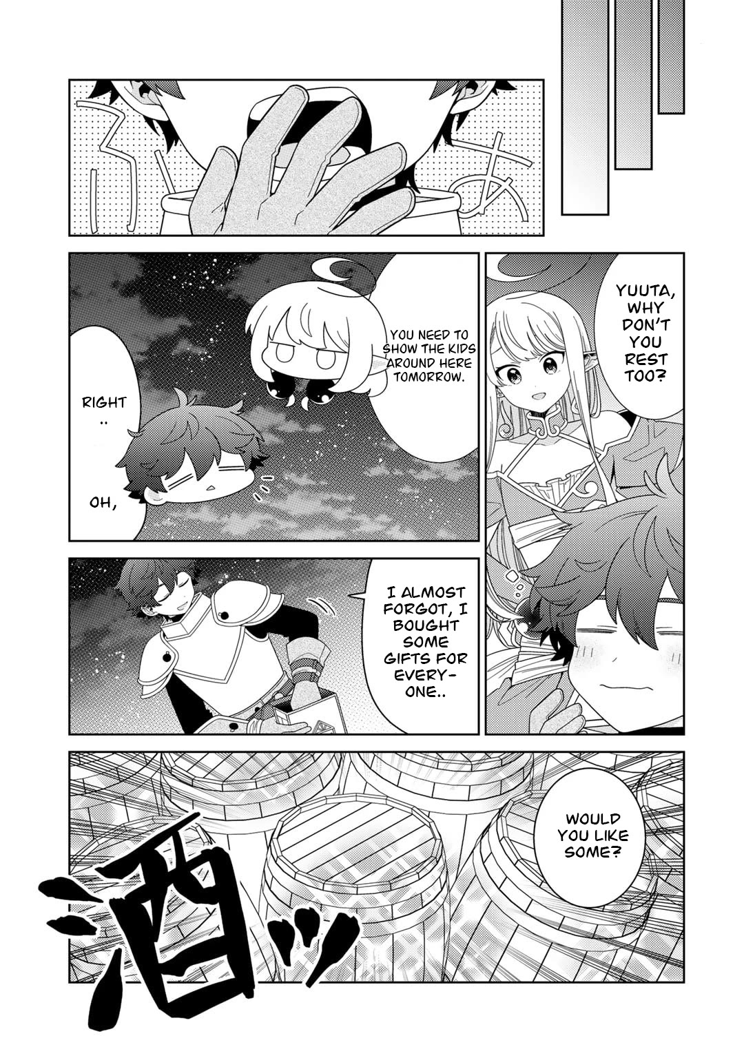 Seirei-tachi no Rakuen to Risou no Isekai Seikatsu Chapter 60 page 10 - Chapter 60