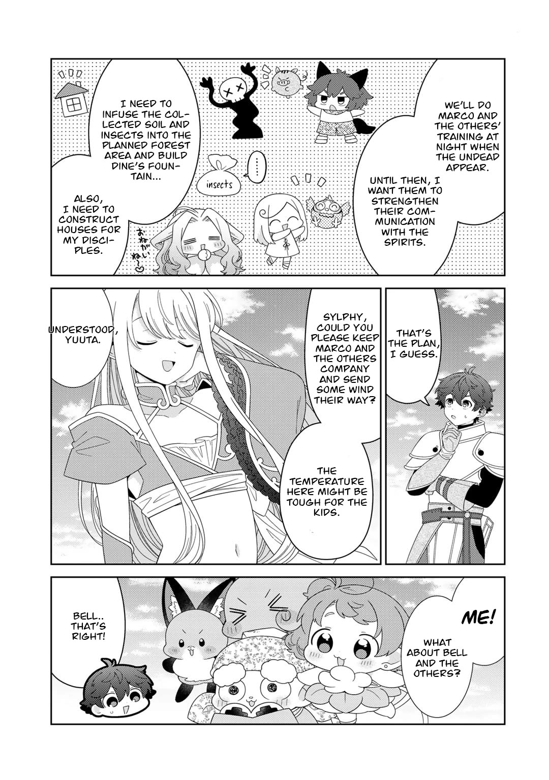Seirei-tachi no Rakuen to Risou no Isekai Seikatsu Chapter 61 page 4 - Chapter 61