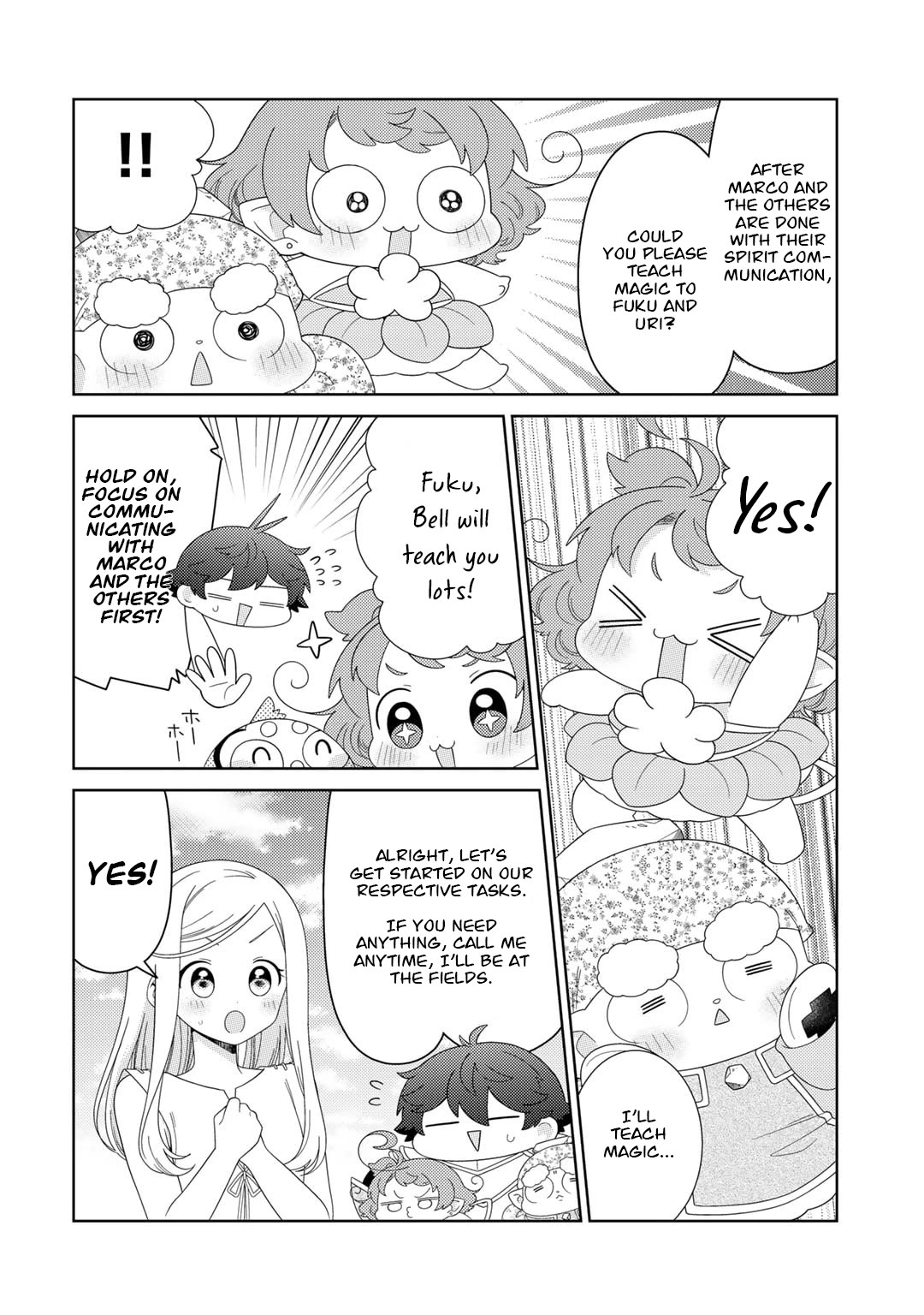 Seirei-tachi no Rakuen to Risou no Isekai Seikatsu Chapter 61 page 5 - Chapter 61