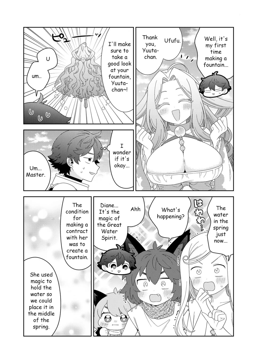 Seirei-tachi no Rakuen to Risou no Isekai Seikatsu Chapter 62 page 11 - Chapter 62