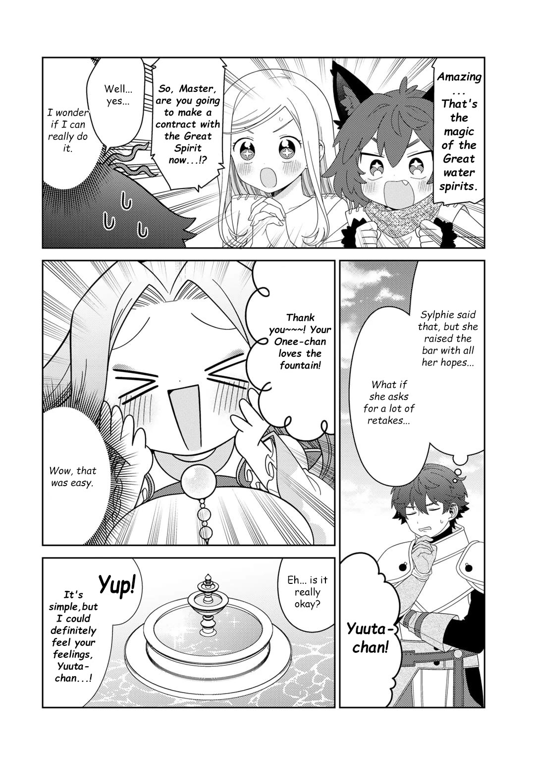 Seirei-tachi no Rakuen to Risou no Isekai Seikatsu Chapter 62 page 12 - Chapter 62