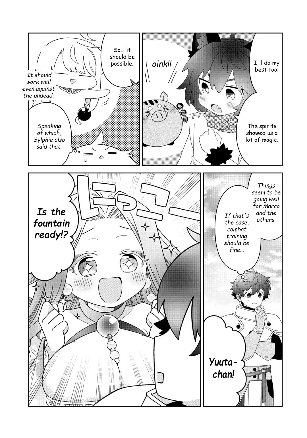 Seirei-tachi no Rakuen to Risou no Isekai Seikatsu Chapter 62 page 3 - Chapter 62