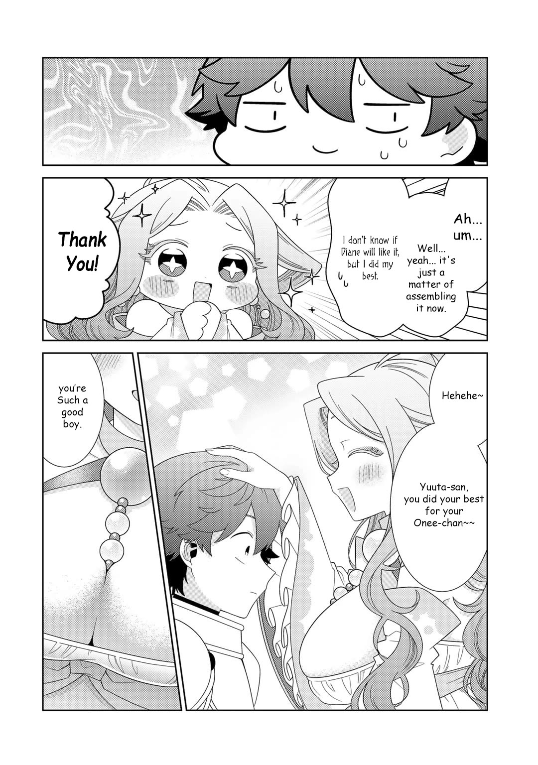Seirei-tachi no Rakuen to Risou no Isekai Seikatsu Chapter 62 page 4 - Chapter 62