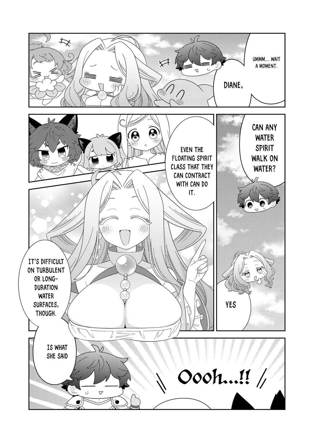 Seirei-tachi no Rakuen to Risou no Isekai Seikatsu Chapter 63 page 3 - Chapter 63