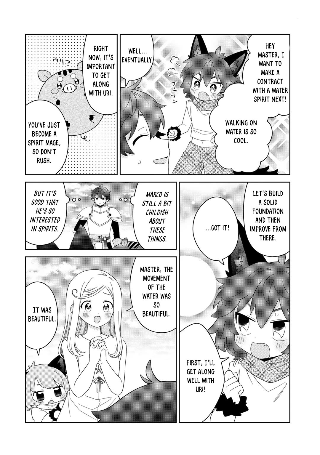 Seirei-tachi no Rakuen to Risou no Isekai Seikatsu Chapter 63 page 4 - Chapter 63