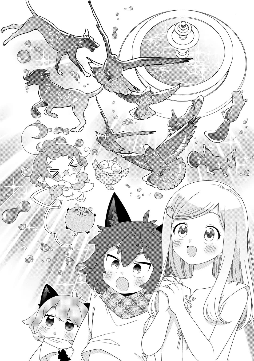Seirei-tachi no Rakuen to Risou no Isekai Seikatsu Chapter 63 page 6 - Chapter 63