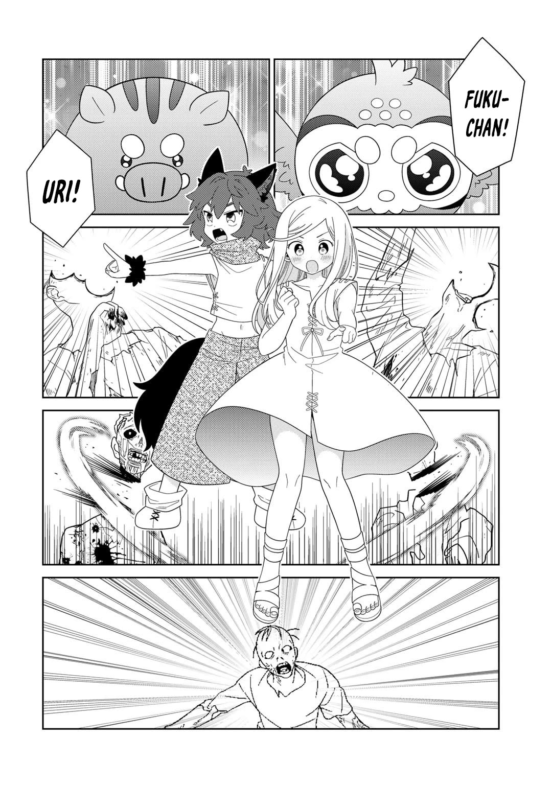 Seirei-tachi no Rakuen to Risou no Isekai Seikatsu Chapter 64 page 10 - Chapter 64