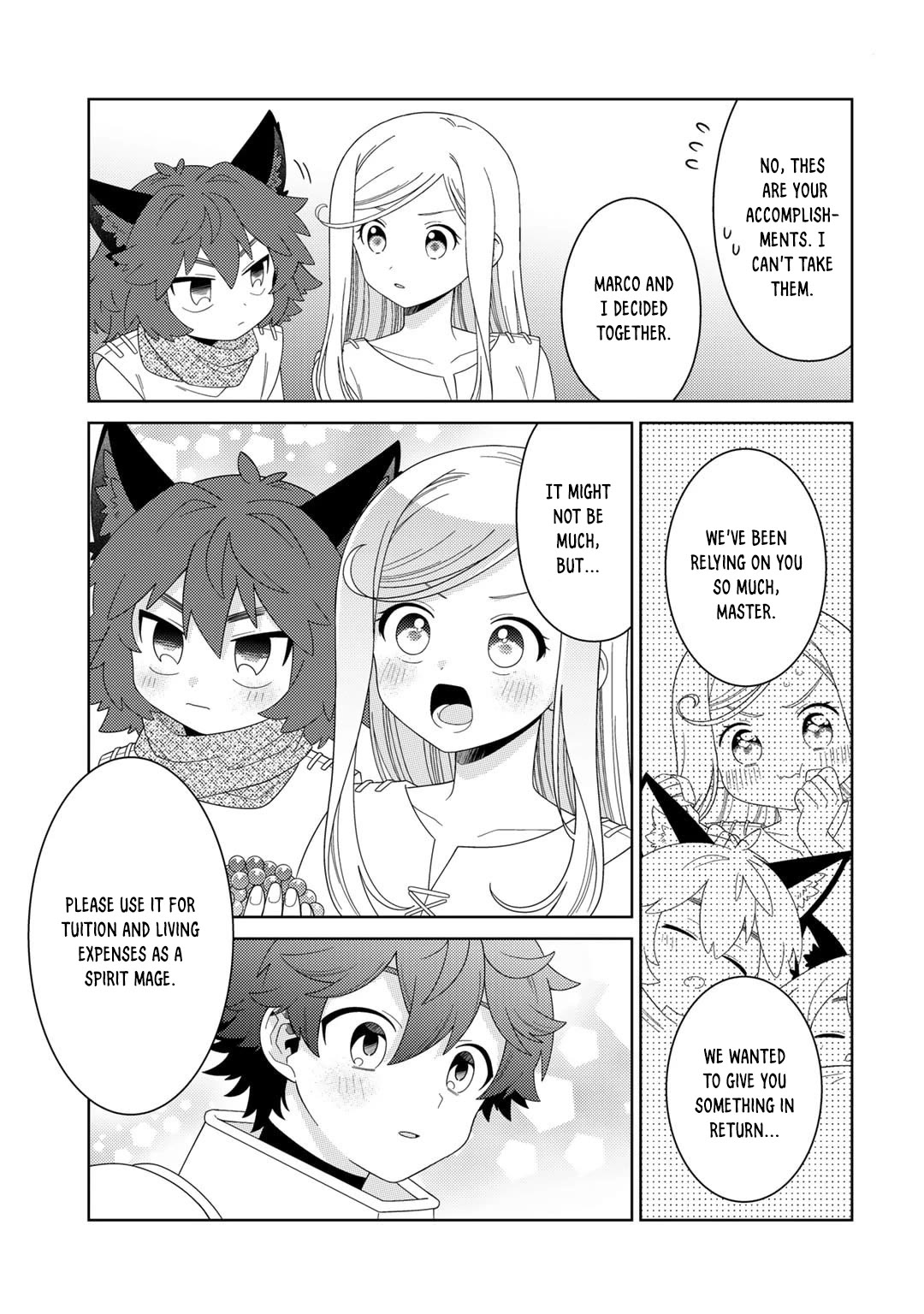 Seirei-tachi no Rakuen to Risou no Isekai Seikatsu Chapter 64 page 15 - Chapter 64
