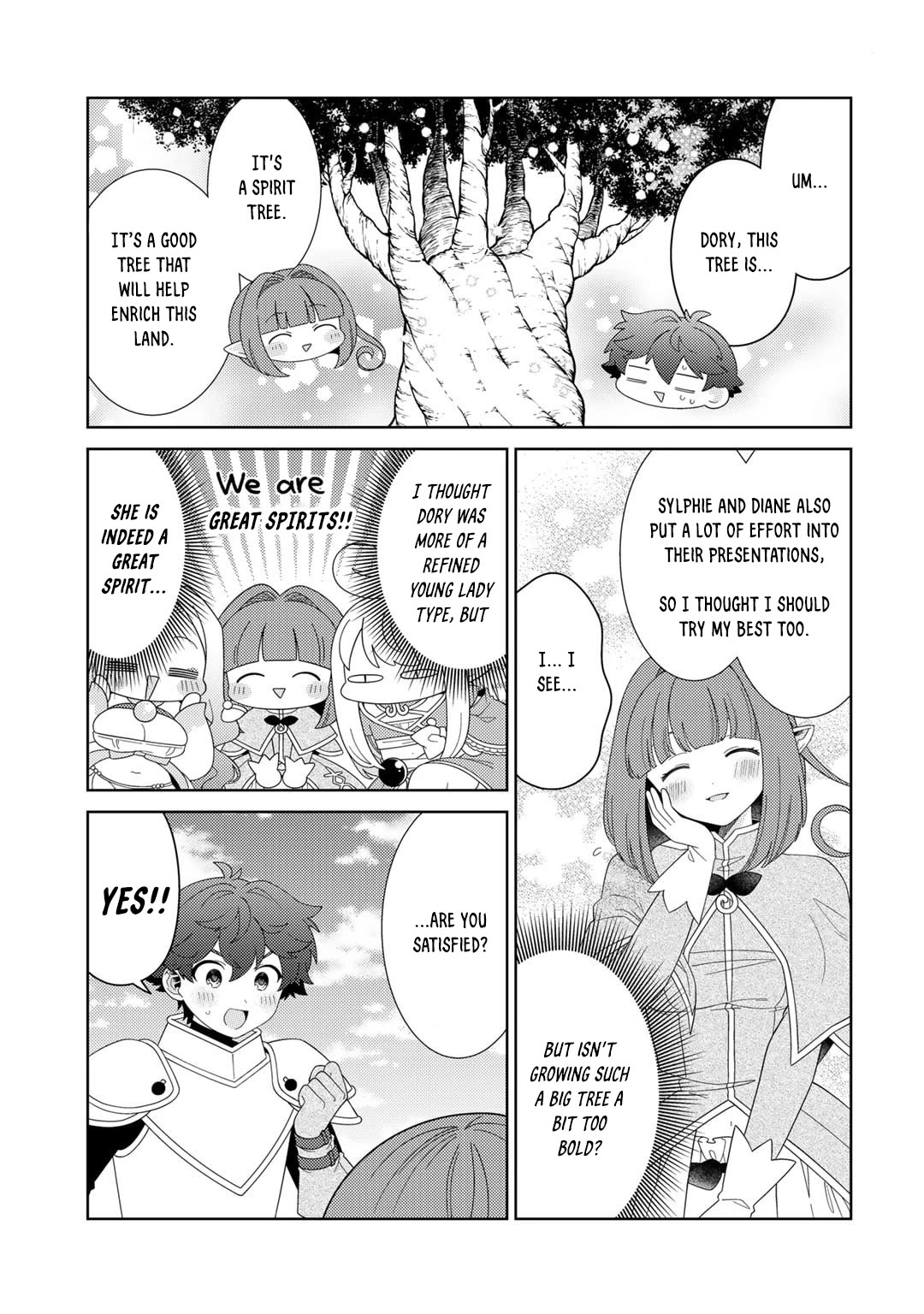 Seirei-tachi no Rakuen to Risou no Isekai Seikatsu Chapter 65 page 13 - Chapter 65