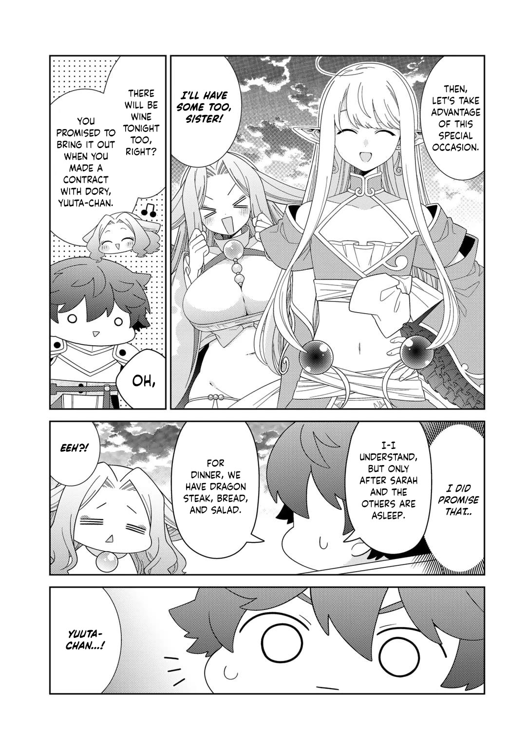 Seirei-tachi no Rakuen to Risou no Isekai Seikatsu Chapter 66 page 8 - Chapter 66