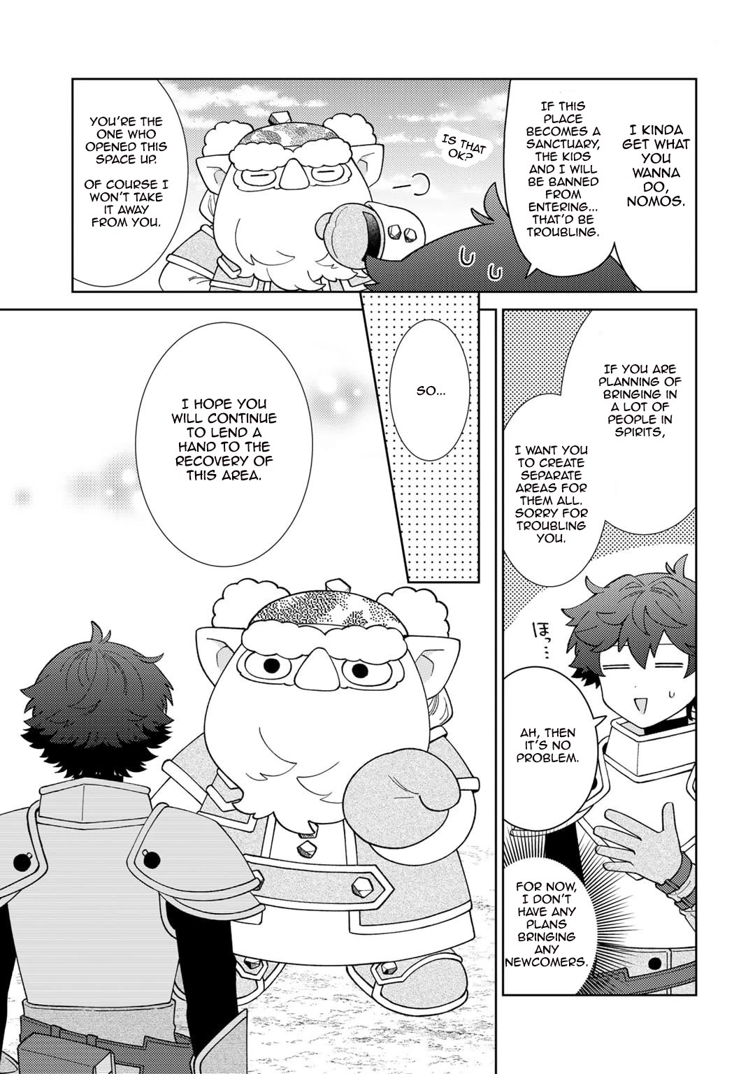 Seirei-tachi no Rakuen to Risou no Isekai Seikatsu Chapter 68 page 13 - Chapter 68