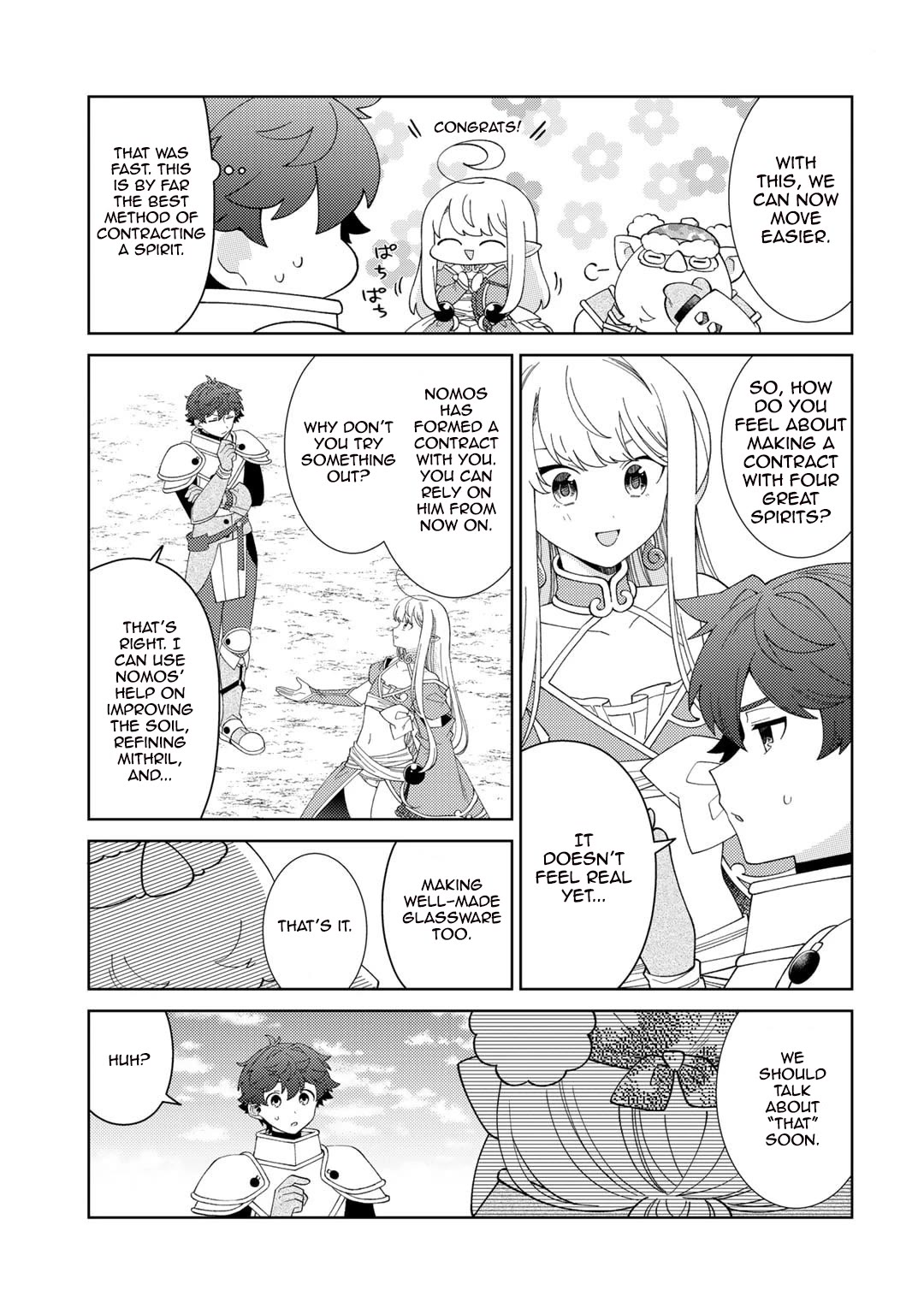 Seirei-tachi no Rakuen to Risou no Isekai Seikatsu Chapter 68 page 7 - Chapter 68
