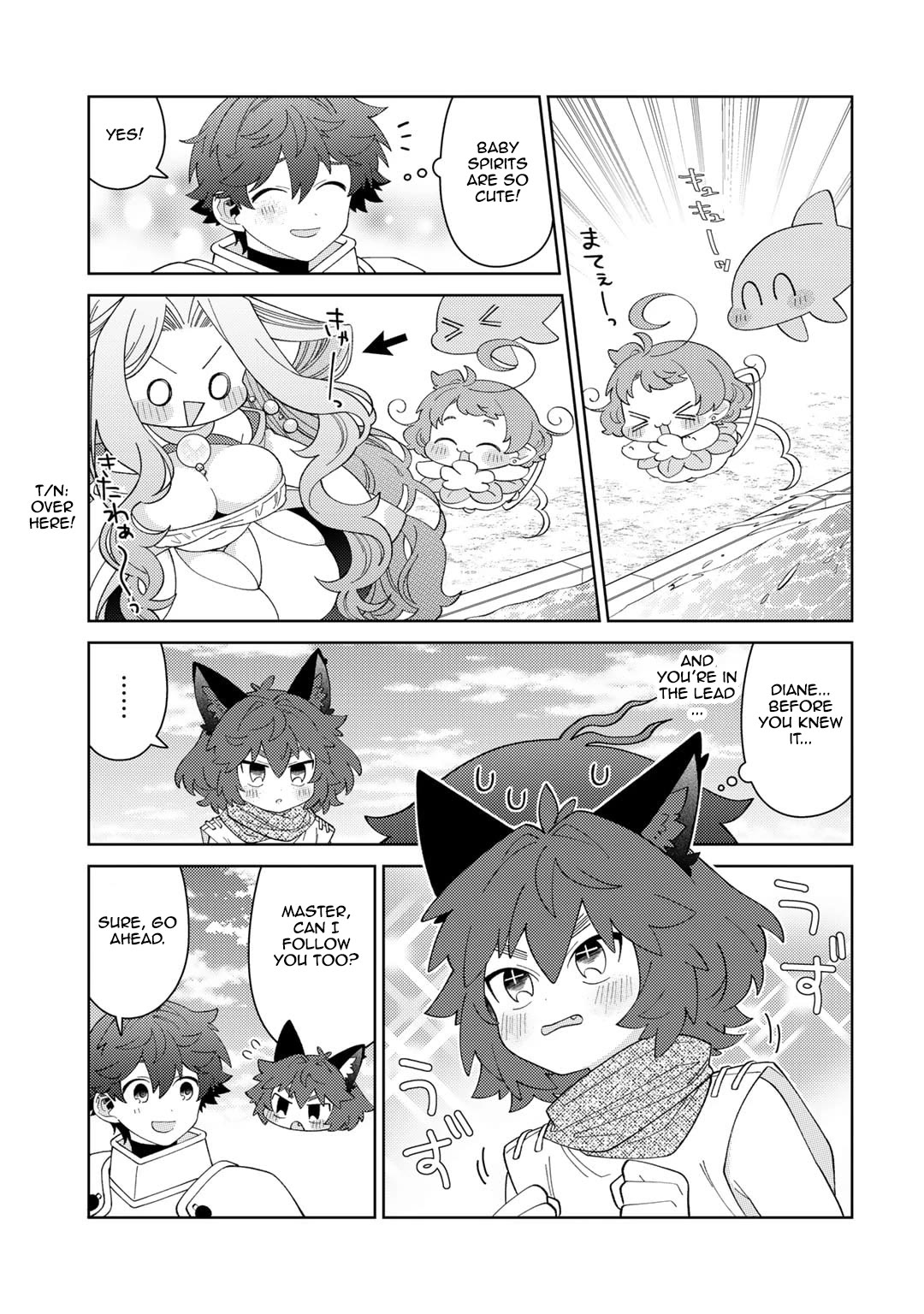Seirei-tachi no Rakuen to Risou no Isekai Seikatsu Chapter 69 page 13 - Chapter 69