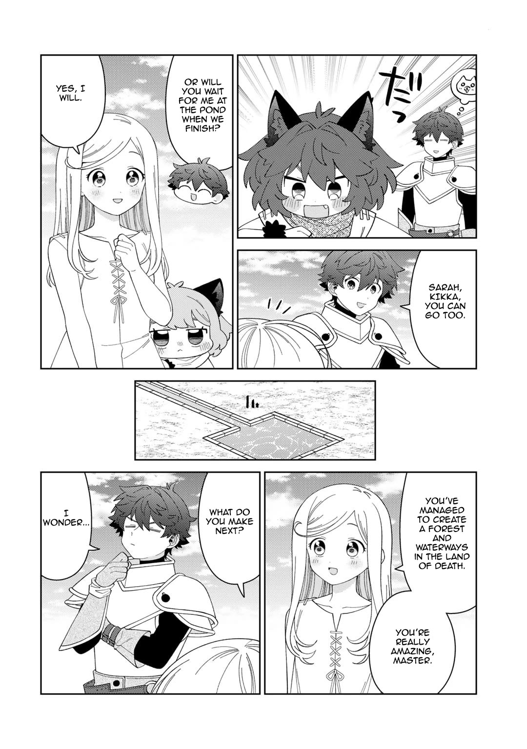 Seirei-tachi no Rakuen to Risou no Isekai Seikatsu Chapter 69 page 14 - Chapter 69