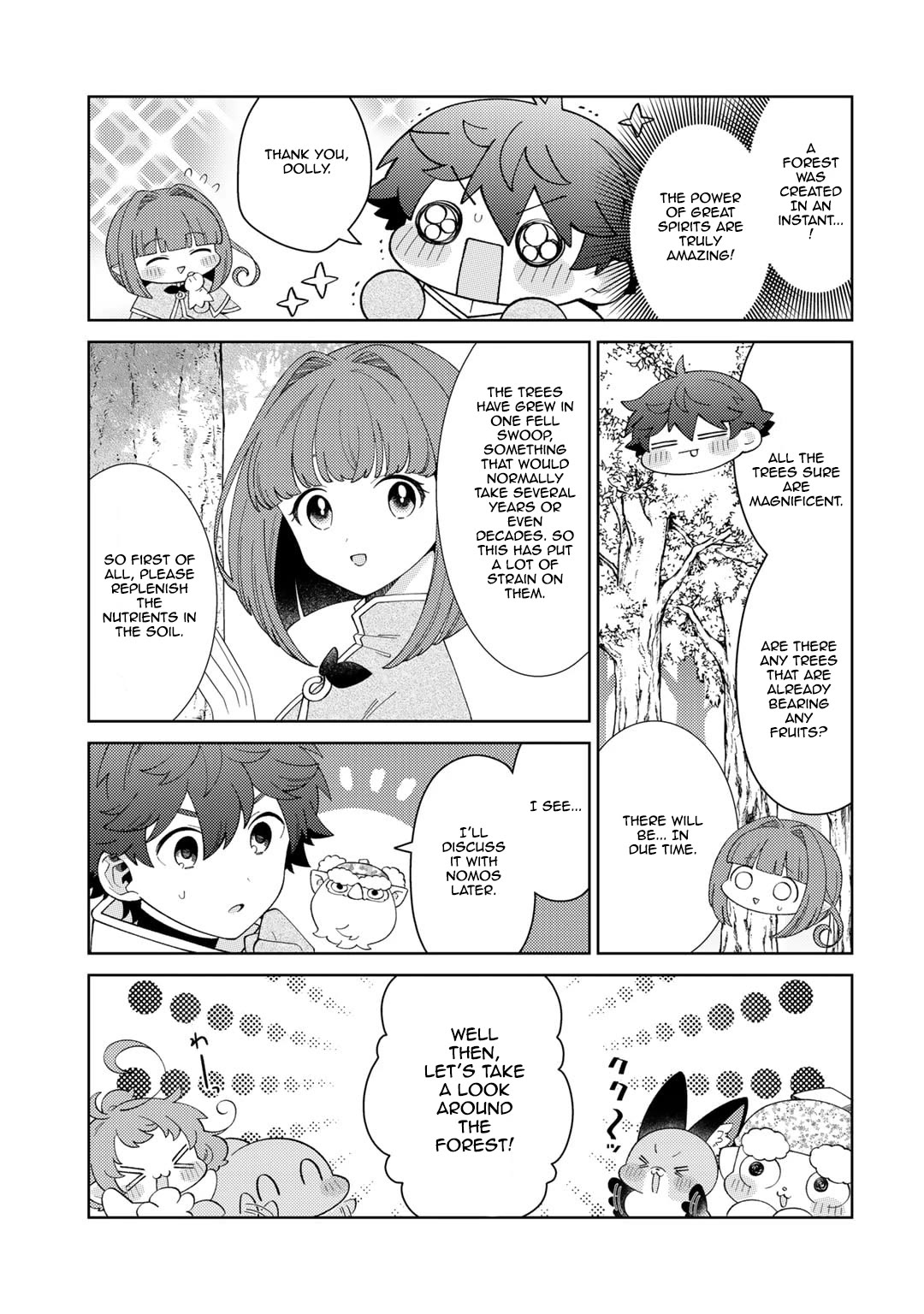 Seirei-tachi no Rakuen to Risou no Isekai Seikatsu Chapter 69 page 3 - Chapter 69