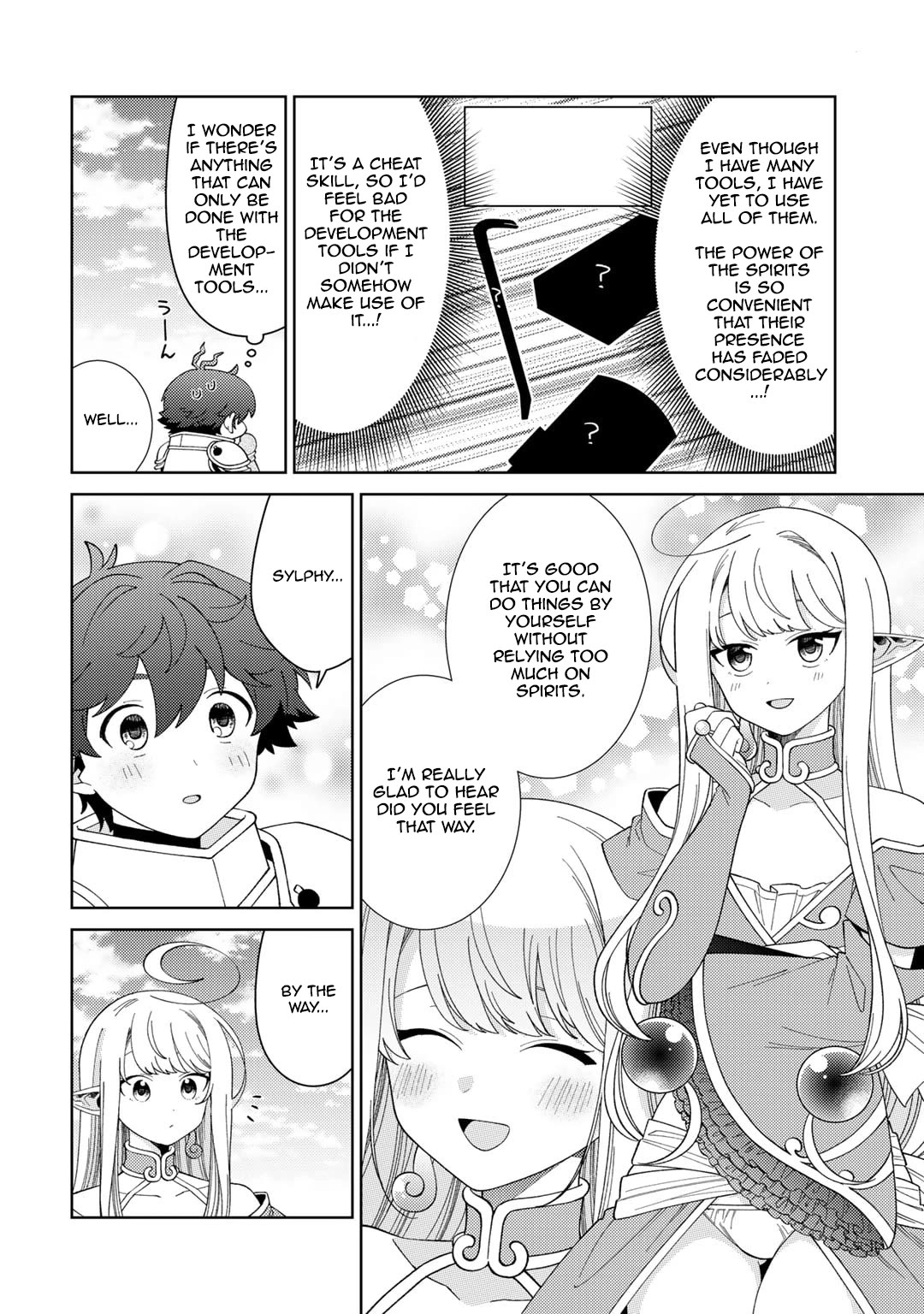 Seirei-tachi no Rakuen to Risou no Isekai Seikatsu Chapter 69 page 8 - Chapter 69