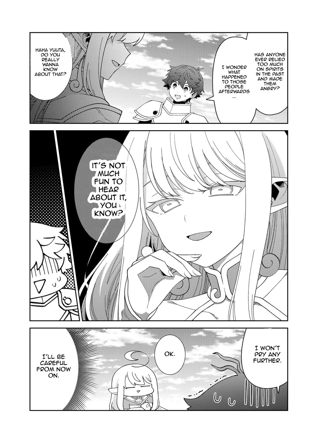 Seirei-tachi no Rakuen to Risou no Isekai Seikatsu Chapter 69 page 9 - Chapter 69