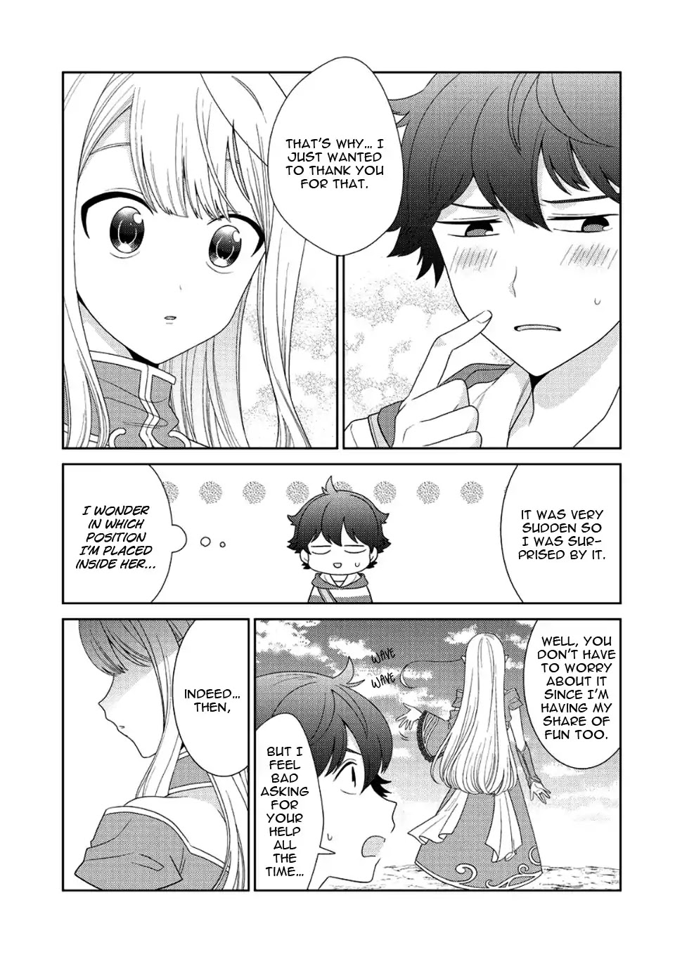 Seirei-tachi no Rakuen to Risou no Isekai Seikatsu Chapter 7 page 14 - Chapter 7