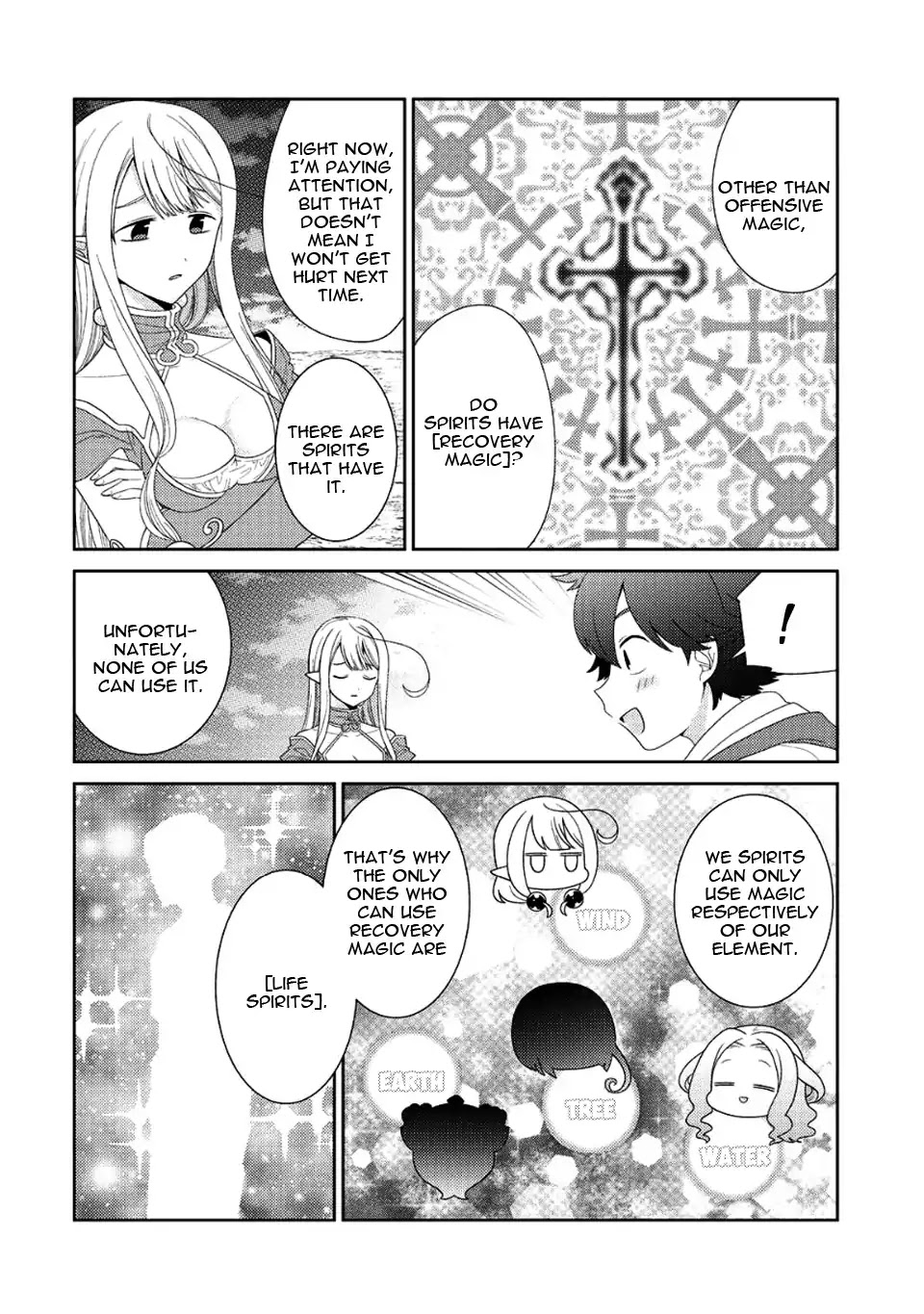 Seirei-tachi no Rakuen to Risou no Isekai Seikatsu Chapter 7 page 19 - Chapter 7