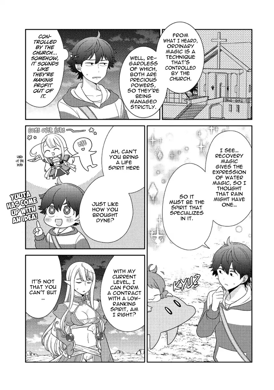 Seirei-tachi no Rakuen to Risou no Isekai Seikatsu Chapter 7 page 20 - Chapter 7