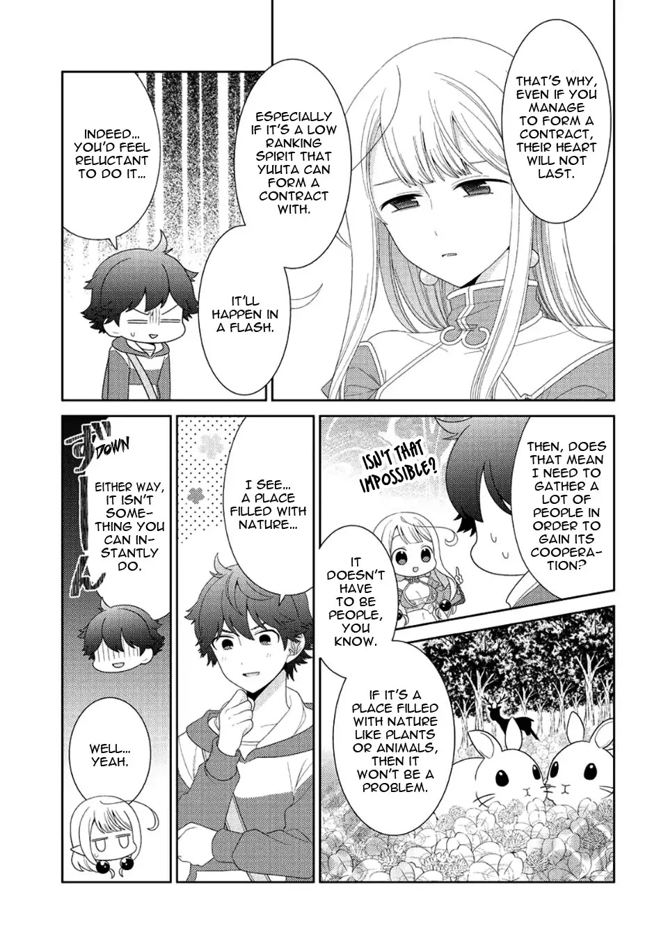 Seirei-tachi no Rakuen to Risou no Isekai Seikatsu Chapter 7 page 22 - Chapter 7