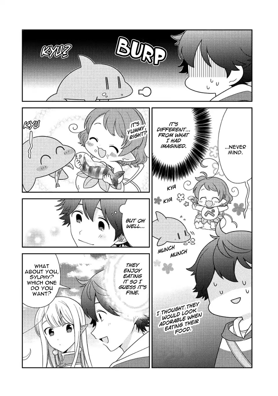 Seirei-tachi no Rakuen to Risou no Isekai Seikatsu Chapter 7 page 7 - Chapter 7