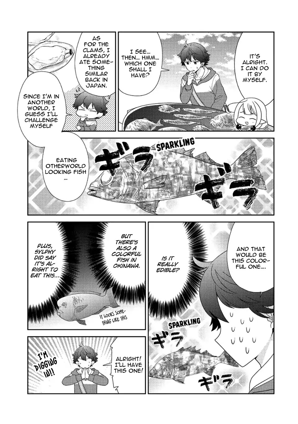 Seirei-tachi no Rakuen to Risou no Isekai Seikatsu Chapter 7 page 8 - Chapter 7