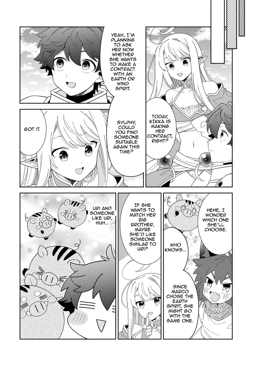Seirei-tachi no Rakuen to Risou no Isekai Seikatsu Chapter 70 page 6 - Chapter 70