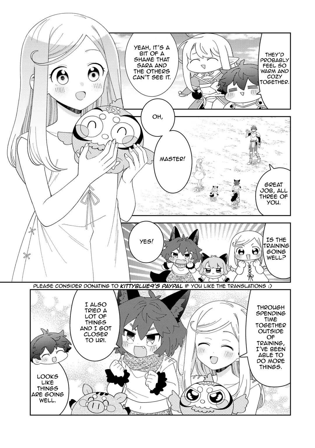 Seirei-tachi no Rakuen to Risou no Isekai Seikatsu Chapter 70 page 7 - Chapter 70