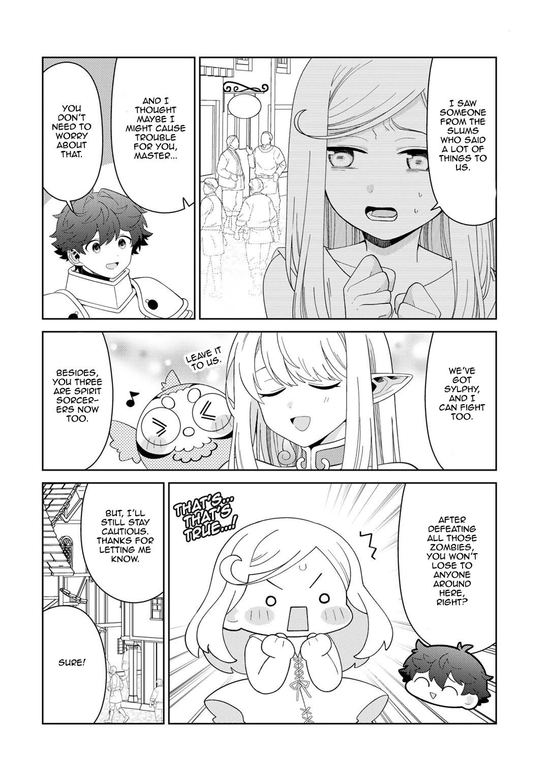 Seirei-tachi no Rakuen to Risou no Isekai Seikatsu Chapter 71 page 12 - Chapter 71