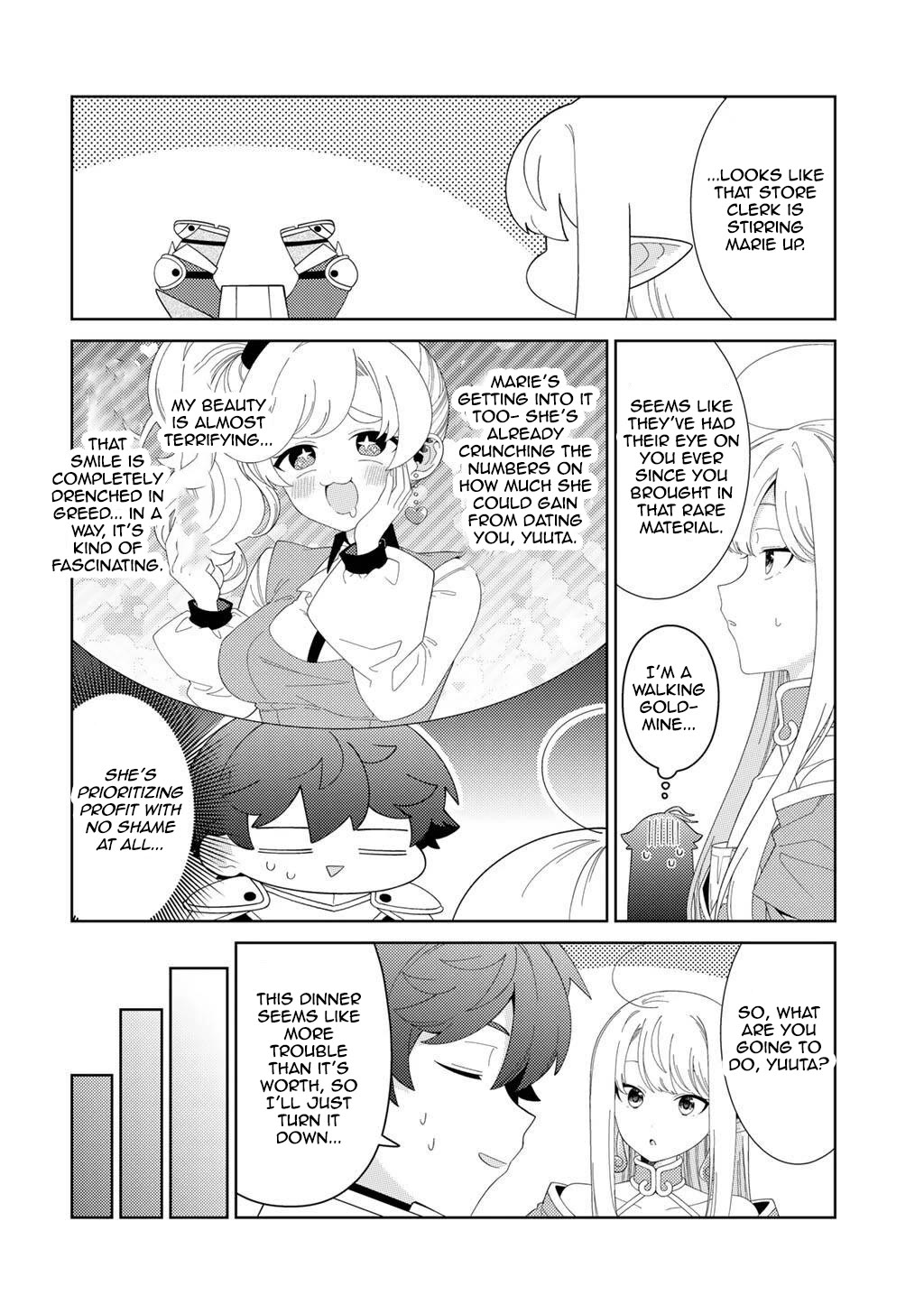Seirei-tachi no Rakuen to Risou no Isekai Seikatsu Chapter 72 page 2 - Chapter 72