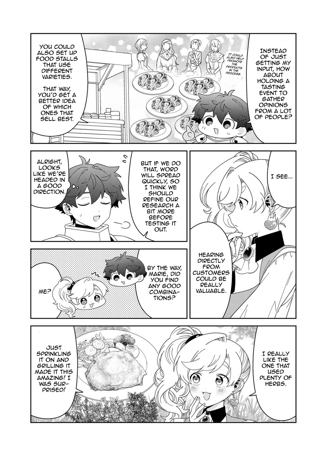 Seirei-tachi no Rakuen to Risou no Isekai Seikatsu Chapter 73 page 3 - Chapter 73