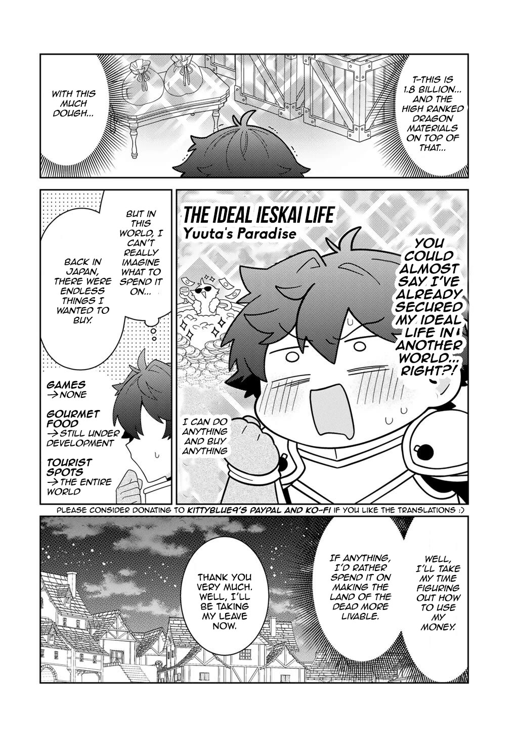 Seirei-tachi no Rakuen to Risou no Isekai Seikatsu Chapter 73 page 6 - Chapter 73