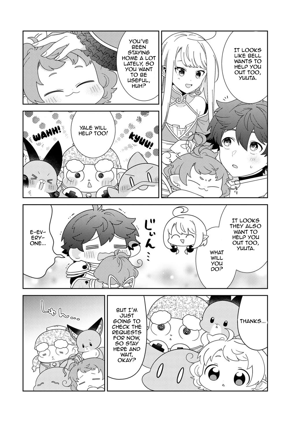 Seirei-tachi no Rakuen to Risou no Isekai Seikatsu Chapter 73 page 8 - Chapter 73