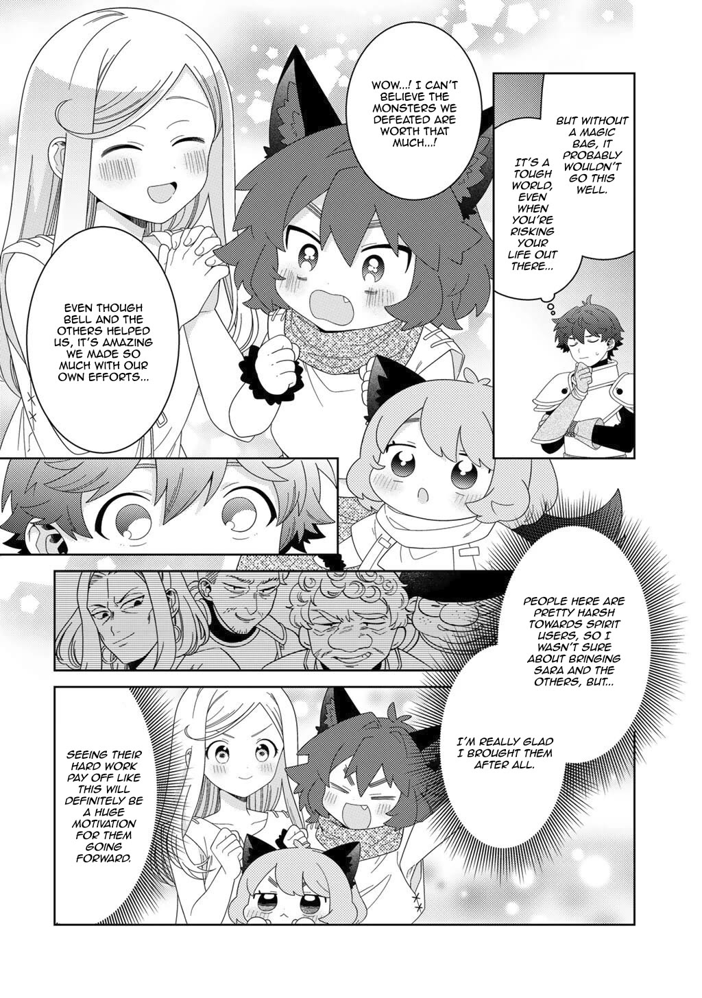 Seirei-tachi no Rakuen to Risou no Isekai Seikatsu Chapter 74 page 14 - Chapter 74