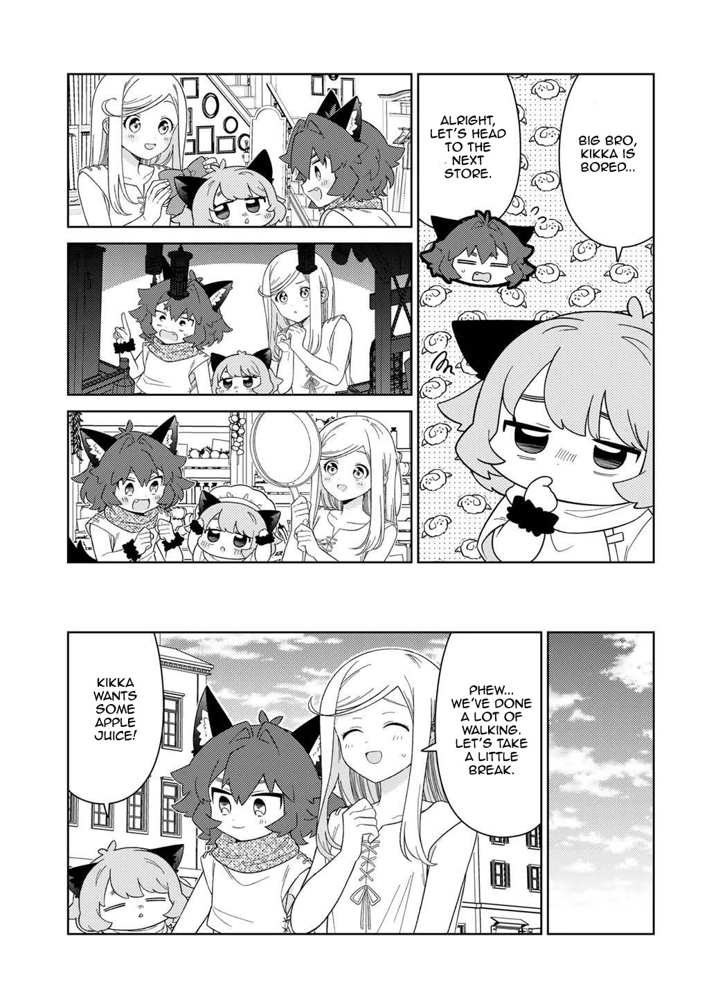 Seirei-tachi no Rakuen to Risou no Isekai Seikatsu Chapter 75 page 17 - Chapter 75