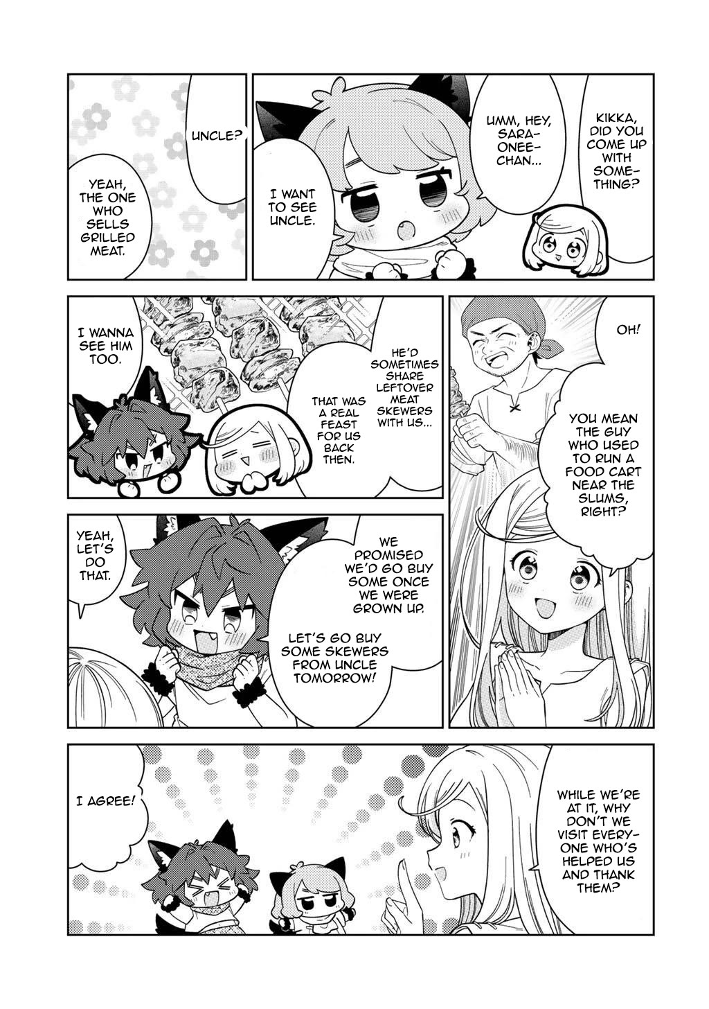 Seirei-tachi no Rakuen to Risou no Isekai Seikatsu Chapter 75 page 7 - Chapter 75