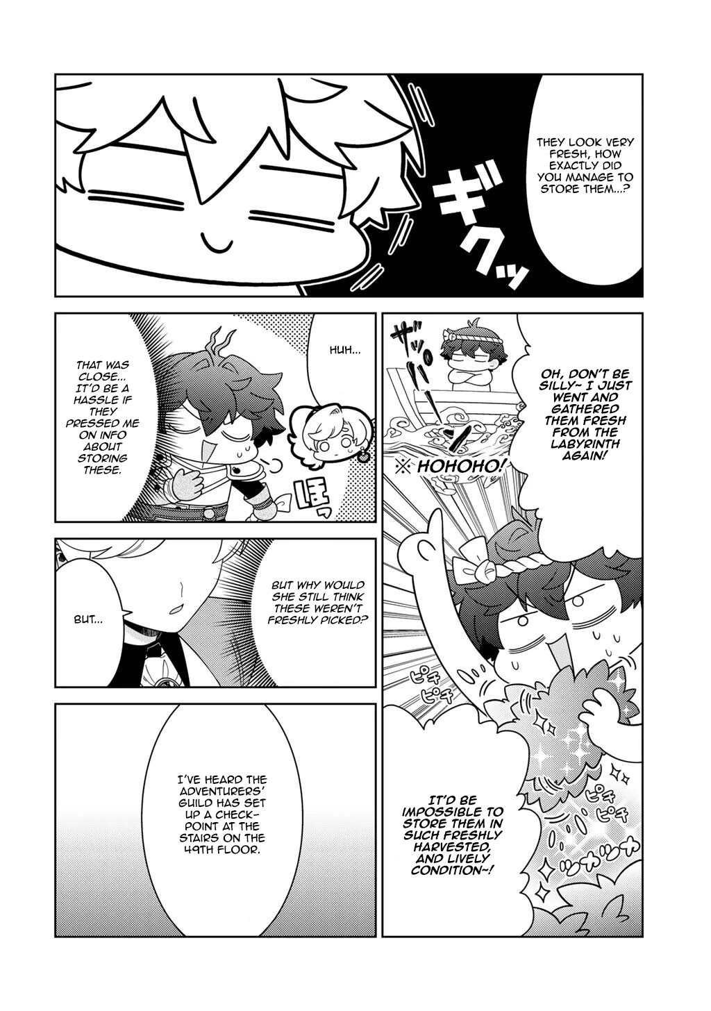 Seirei-tachi no Rakuen to Risou no Isekai Seikatsu Chapter 77 page 14 - Chapter 77