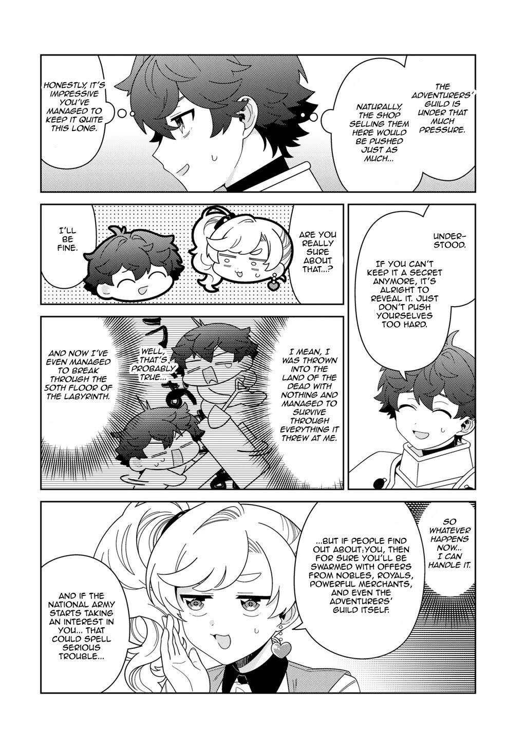 Seirei-tachi no Rakuen to Risou no Isekai Seikatsu Chapter 77 page 20 - Chapter 77