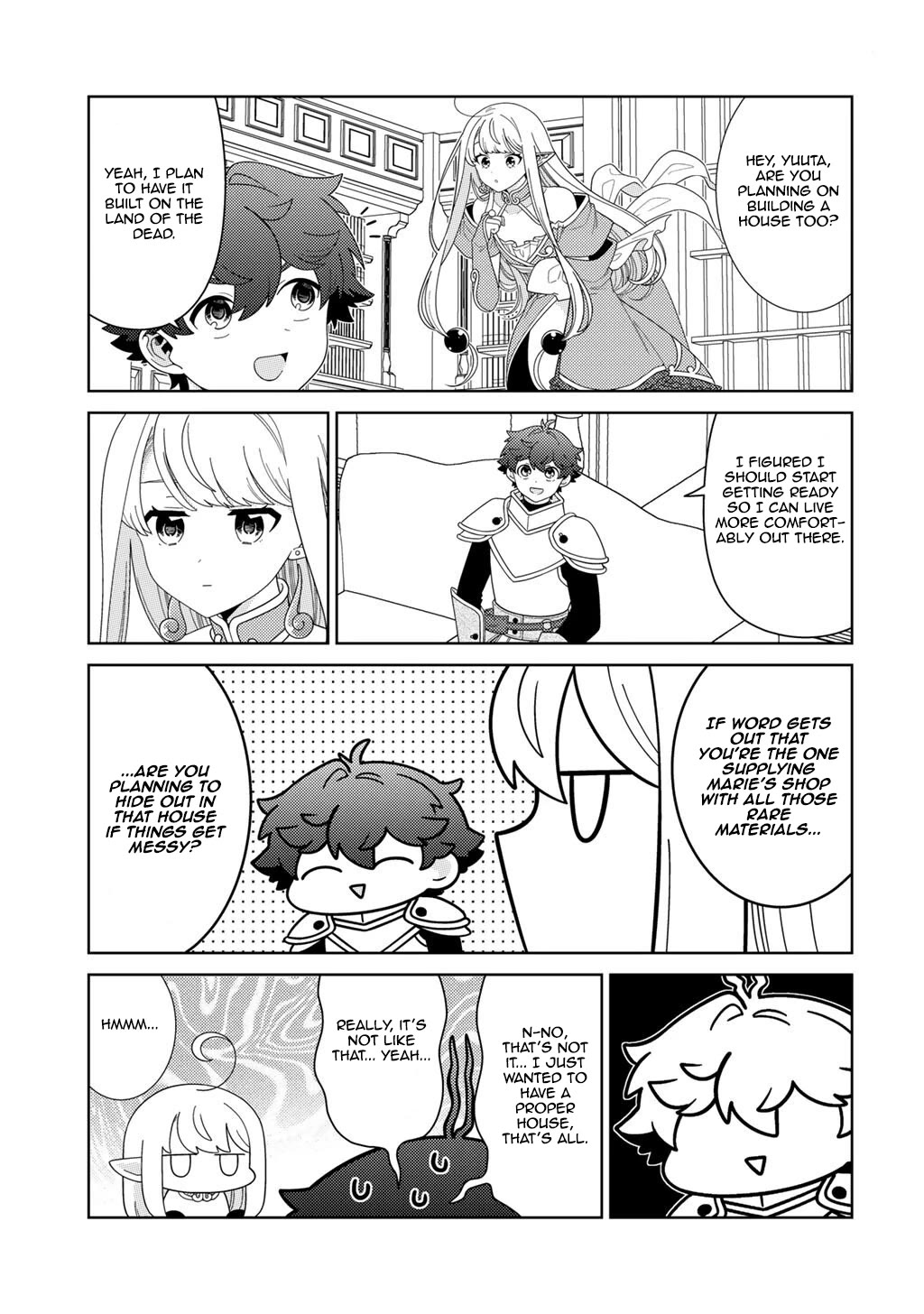 Seirei-tachi no Rakuen to Risou no Isekai Seikatsu Chapter 77 page 23 - Chapter 77