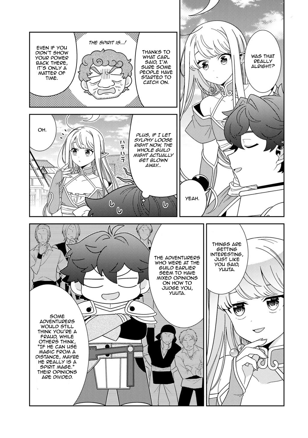 Seirei-tachi no Rakuen to Risou no Isekai Seikatsu Chapter 77 page 9 - Chapter 77