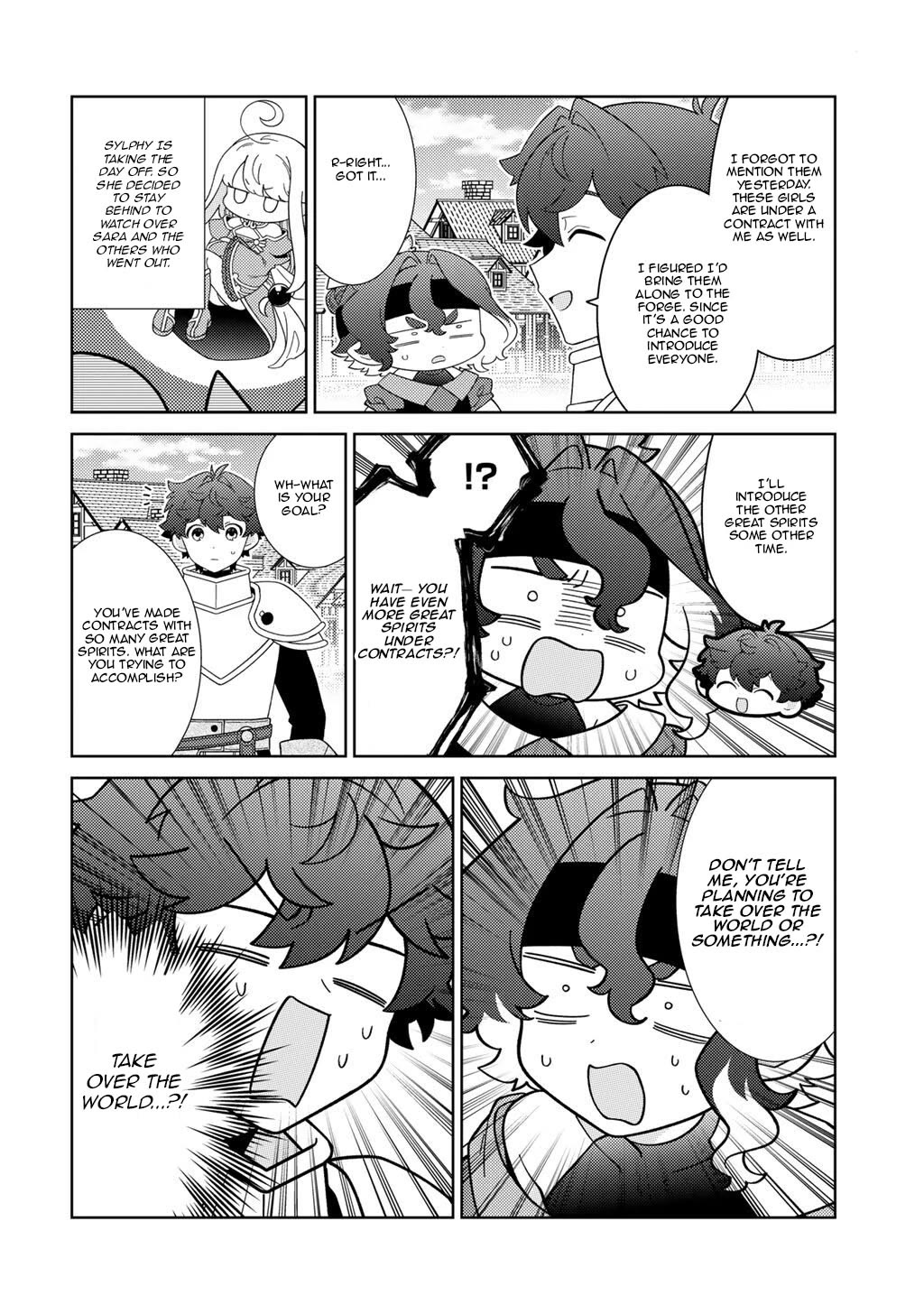 Seirei-tachi no Rakuen to Risou no Isekai Seikatsu Chapter 78 page 18 - Chapter 78