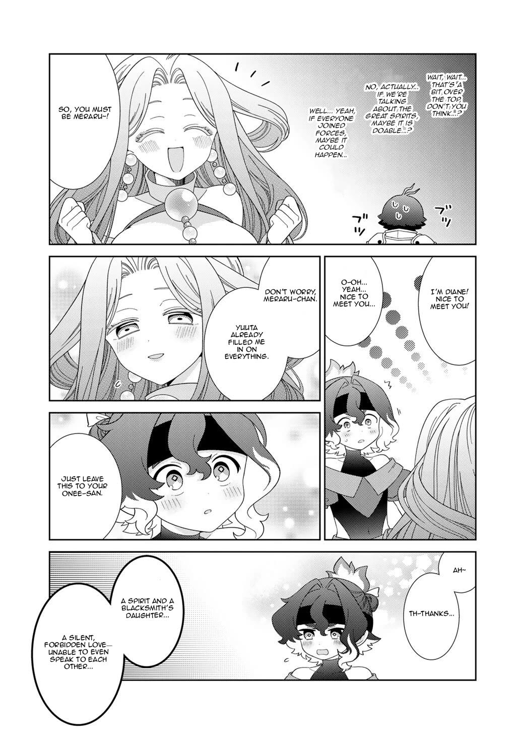 Seirei-tachi no Rakuen to Risou no Isekai Seikatsu Chapter 78 page 19 - Chapter 78