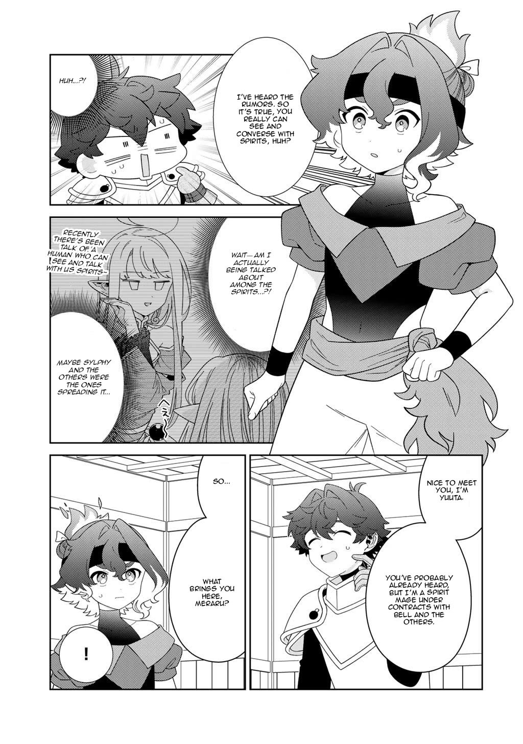 Seirei-tachi no Rakuen to Risou no Isekai Seikatsu Chapter 78 page 3 - Chapter 78