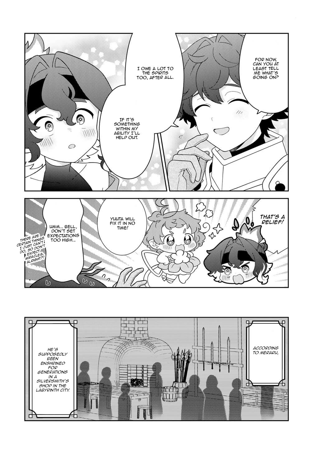 Seirei-tachi no Rakuen to Risou no Isekai Seikatsu Chapter 78 page 8 - Chapter 78