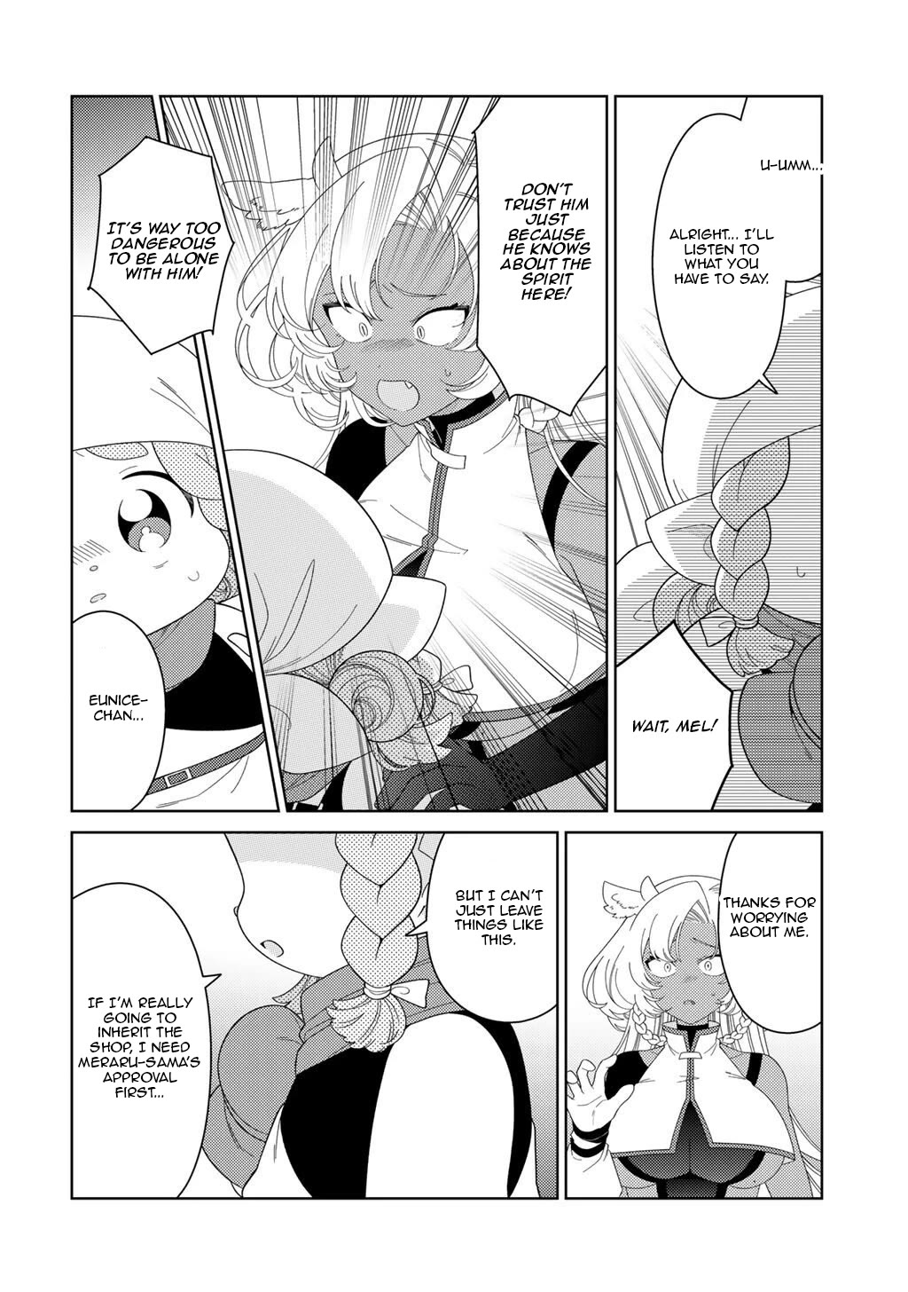 Seirei-tachi no Rakuen to Risou no Isekai Seikatsu Chapter 79 page 12 - Chapter 79