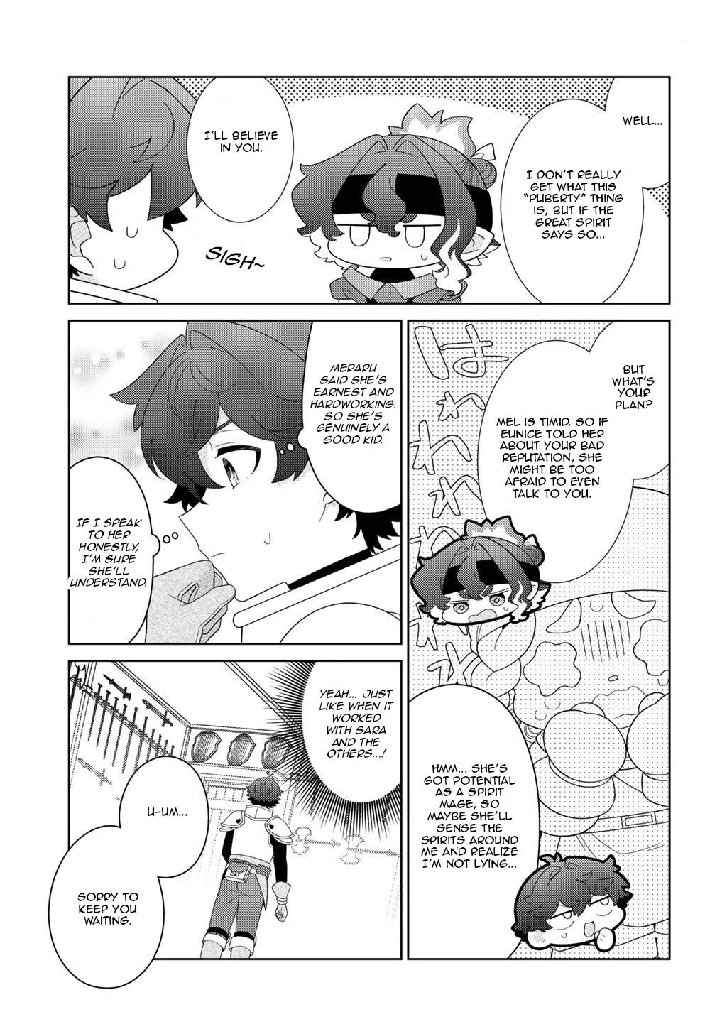 Seirei-tachi no Rakuen to Risou no Isekai Seikatsu Chapter 79 page 7 - Chapter 79
