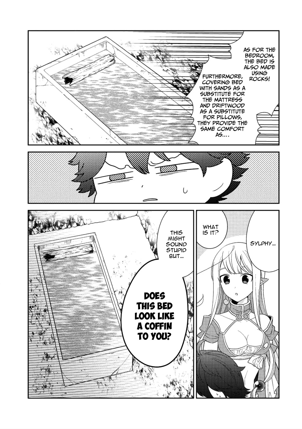 Seirei-tachi no Rakuen to Risou no Isekai Seikatsu Chapter 8 page 12 - Chapter 8