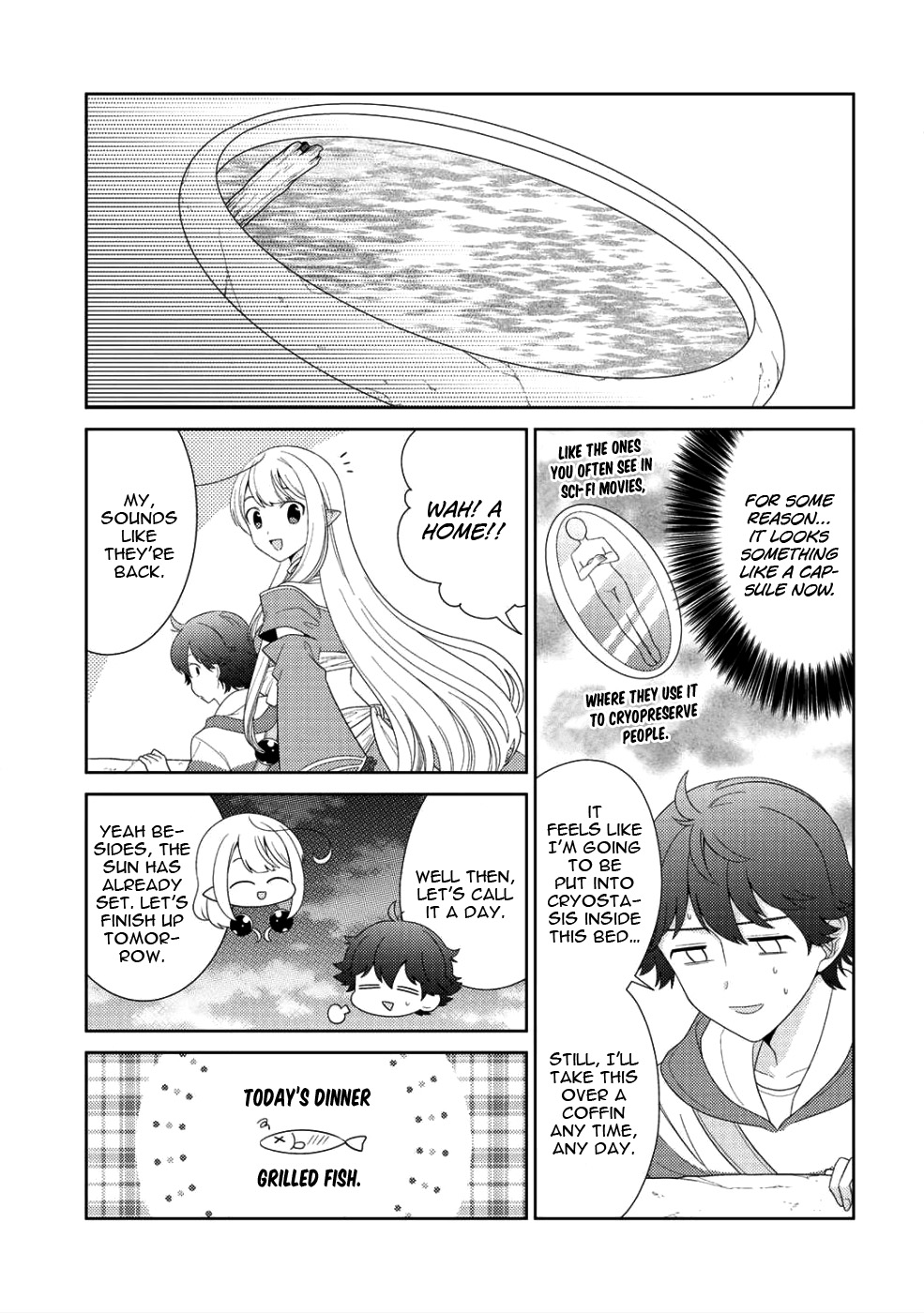 Seirei-tachi no Rakuen to Risou no Isekai Seikatsu Chapter 8 page 14 - Chapter 8