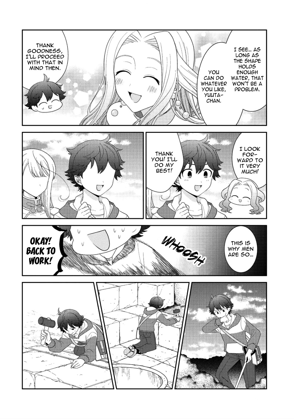 Seirei-tachi no Rakuen to Risou no Isekai Seikatsu Chapter 8 page 19 - Chapter 8